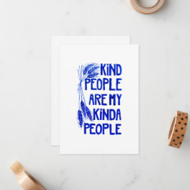 Kind Leute bemerken Card-Set Mitteilungskarte