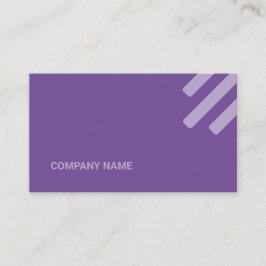 Kind Lilac Tone Flat Shapes Qr-Code Visitenkarte