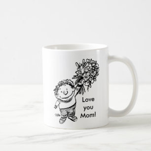 Kind mit Blume, Kind mit Blume, Liebe... Kaffeetasse