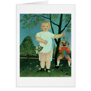 Kind mit einer Marionette, c.1903 (Öl auf