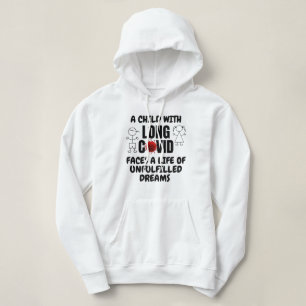 Kind mit langjährigem COVID Leben unerfüllter Träu Hoodie