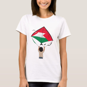 Kind mit Palästina Kite - Freiheit & Hoffnung T-Shirt