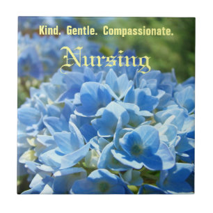 Kind Nurse Gentle Compassionate Nursing Fliesenkun Fliese