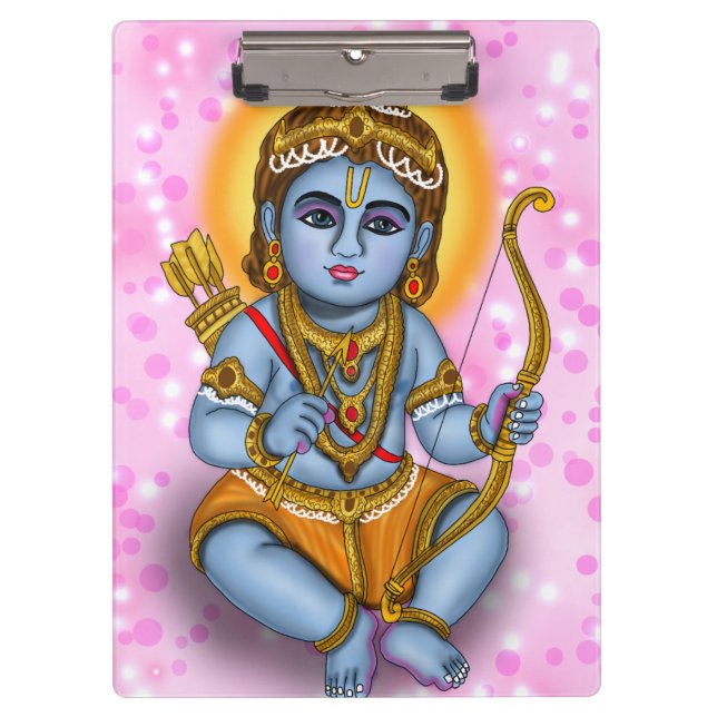 Kind Rama  Klemmbrett (Vorderseite)