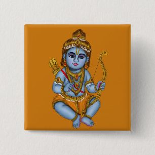 Kind Rama Knopf Button