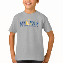 Kind verankert in Annapolis-T - Shirt