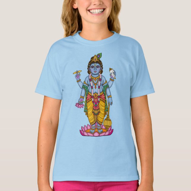 Kind Vishnu T-Shirt (Vorderseite)