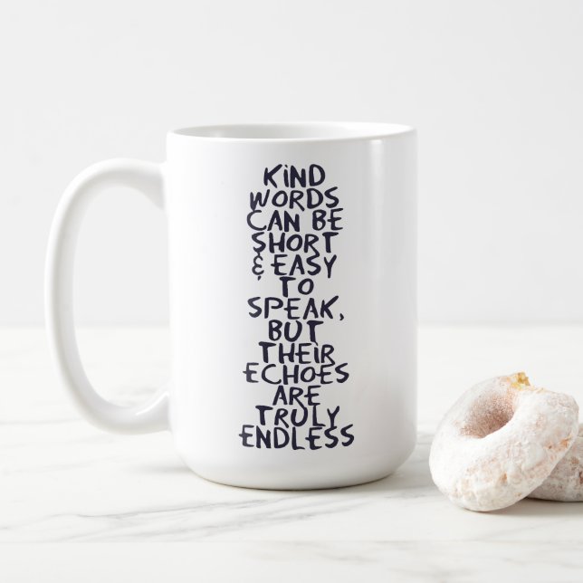 Kind words kaffeetasse (Mit Donut)
