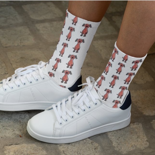 Kind Zeichne Kinderkunst Personalisiert Socken (Von Creator hochgeladen)