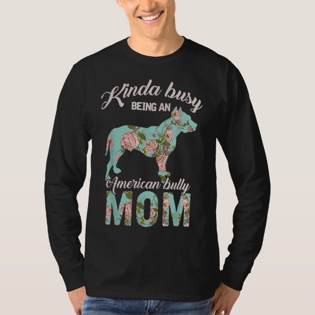 Kinda beschäftigt ist als amerikanischer Besitzer  T-Shirt (Vorderseite)