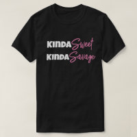 Kinda Sweet Kinda Savage Funny Mama Vater Geschenk