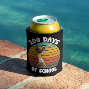 Kinder 100 Tage Schuljunge 100 Tage Baseball Dosenkühler