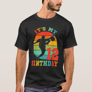 Kinder 12 Jahre alter Fußball Es ist meine Geburts T-Shirt