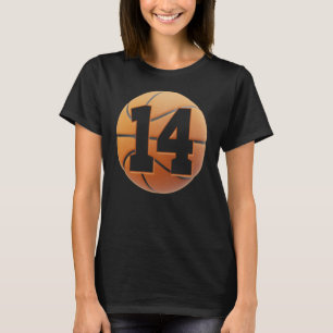 Kinder 14 Jahre alt Geburtstag Basketball Jungen 1 T-Shirt