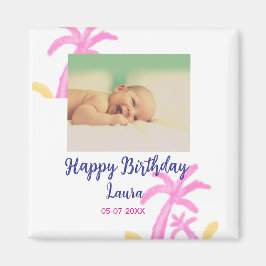 Kinder 1 Geburtstag hinzufügen Name Datum hinzufüg Magnet