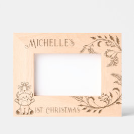 Kinder 1. Weihnachten Geätzte Rahmen