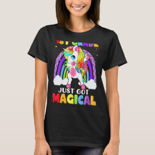 Kinder 1st Klasse Got Magisches Dabbing Einhorn Re T-Shirt
