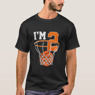 Kinder 2. Geburtstags-Shirt Junge Sketll Kinder zw T-Shirt