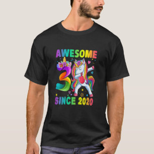Kinder 3 Jahre alt 3. Geburtstag Einhorn Dabbing G T-Shirt