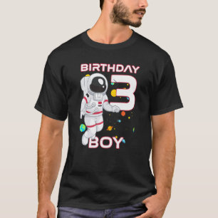 Kinder 3 Jahre alter Geburtstag Astronaut 3. Gebur T-Shirt