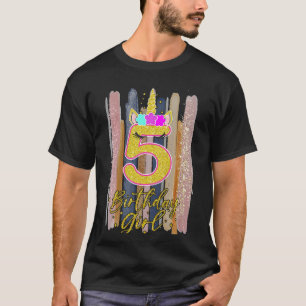 Kinder 5 Jahre alt 5. Geburtstag Mädchen Teens Ein T-Shirt