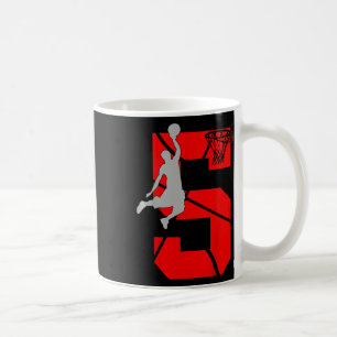 Kinder 5 Jahre alt 5 Jahre Bysketbyll Geburtstagsp Kaffeetasse
