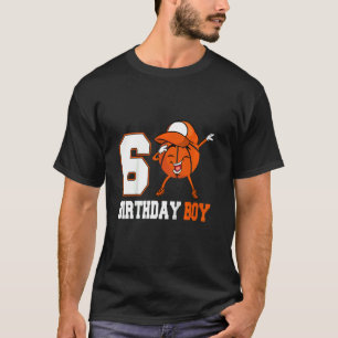Kinder 5 Jahre alt Betäubung Basketball 5. Geburts T-Shirt
