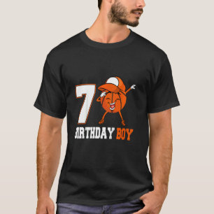 Kinder 6 Jahre alt Betäubung Basketball 6. Geburts T-Shirt