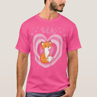 Kinder 6 Jahre alt Niedlich für Geburtstagskinder  T-Shirt