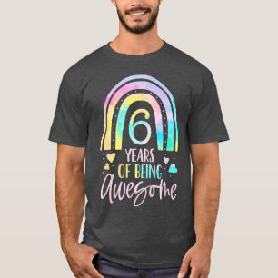 Kinder 6 Jahre Phantastischer Regenbogen (6. T-Shirt