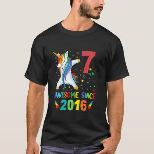 Kinder 7 Jahre Alte Mädchen Teens Schlucken Einhor T-Shirt