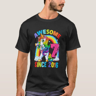 Kinder 7 Jahre Alte Mädchen Teens Schlucken Einhor T-Shirt