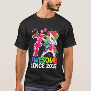 Kinder 7 Jahre Alte Mädchen Teens Schlucken Einhor T-Shirt