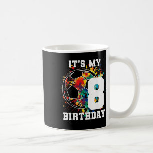 Kinder 8. Geburtstag Fußball Byll Geburtstagsfeier Kaffeetasse