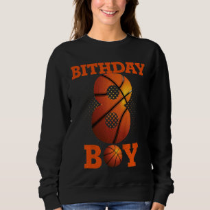 Kinder 8 Jahre alt Basketball Boy 8. Geburtstagspa Sweatshirt
