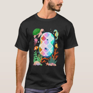 Kinder 8 Jahre Geburtstag Fisch Tetra Aquarium Unt T-Shirt