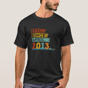 Kinder 9. Geburtstag für 9 Jahre alt Epic seit Apr T-Shirt