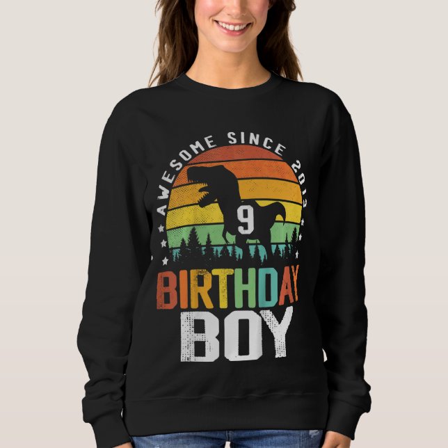 Kinder 9. Geburtstag Junge Phantastisch seit 2013  Sweatshirt (Vorderseite)