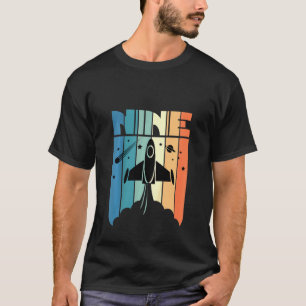 Kinder 9 Jahre alt 9. Weltraumraketenastronaut Bir T-Shirt