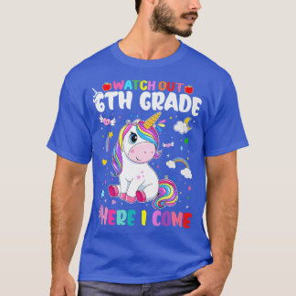 Kinder achten auf 6. Klasse, hier kommt ich zum Za T-Shirt
