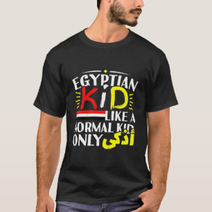 Kinder Ägyptische Kindermädchen Mädchen Arabisch s T-Shirt