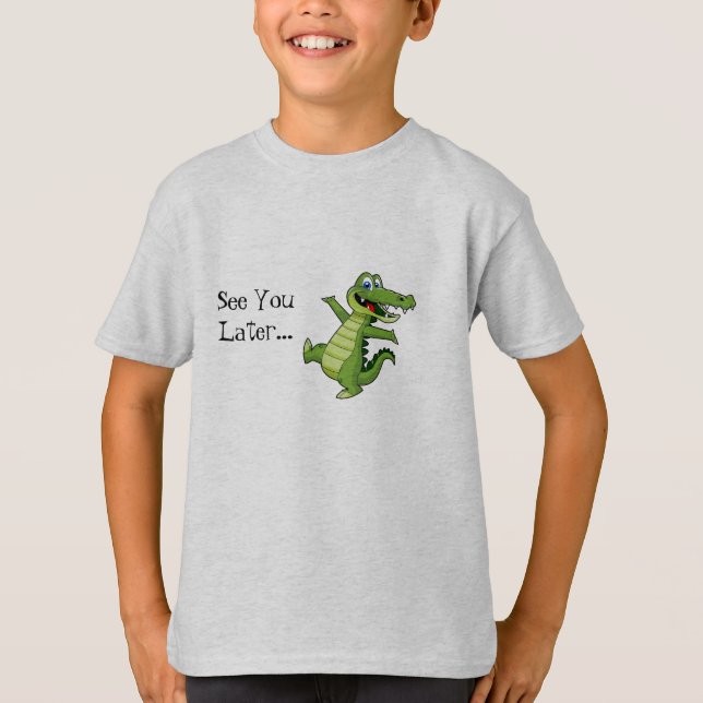 Kinder Alligator Shirt (Vorderseite)