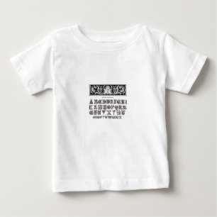Kinder Alphabet-Shirt Baby T-shirt
