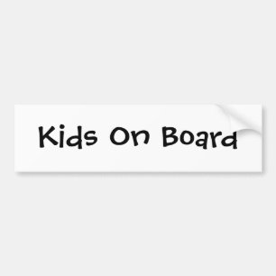 Kinder an Bord Autoaufkleber