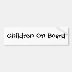 Kinder an Bord Autoaufkleber