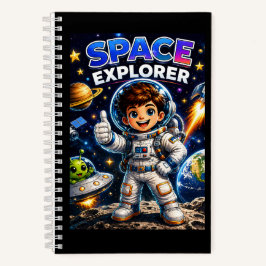 Kinder-Astronauten-Notizbuch | Weltraumforscher Notizbuch