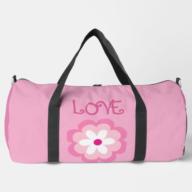 Kinder-Ausdruck-Sammlung: Mädchen Duffle Bag (Vorderseite)