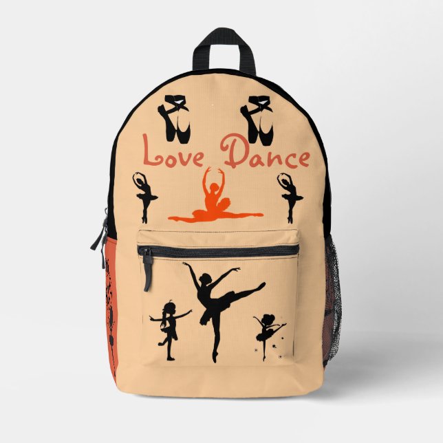 Kinder-Ausdruckssammlung - Mädchen Bedruckter Rucksack (Vorderseite)