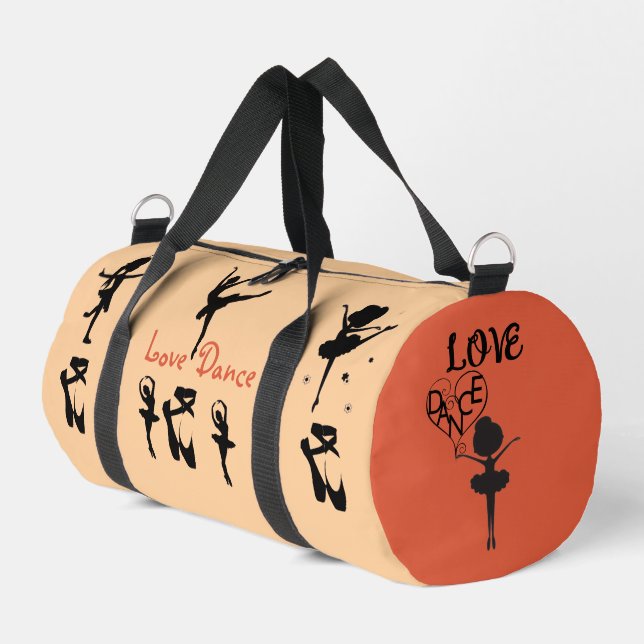 Kinder-Ausdruckssammlung - Mädchen Duffle Bag (Linke Seite)