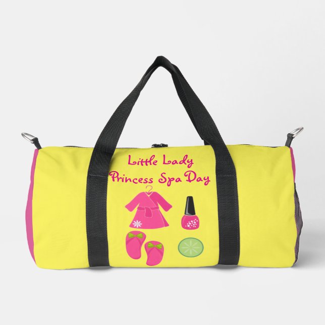 Kinder-Ausdruckssammlung - Mädchen Duffle Bag (Vorderseite)